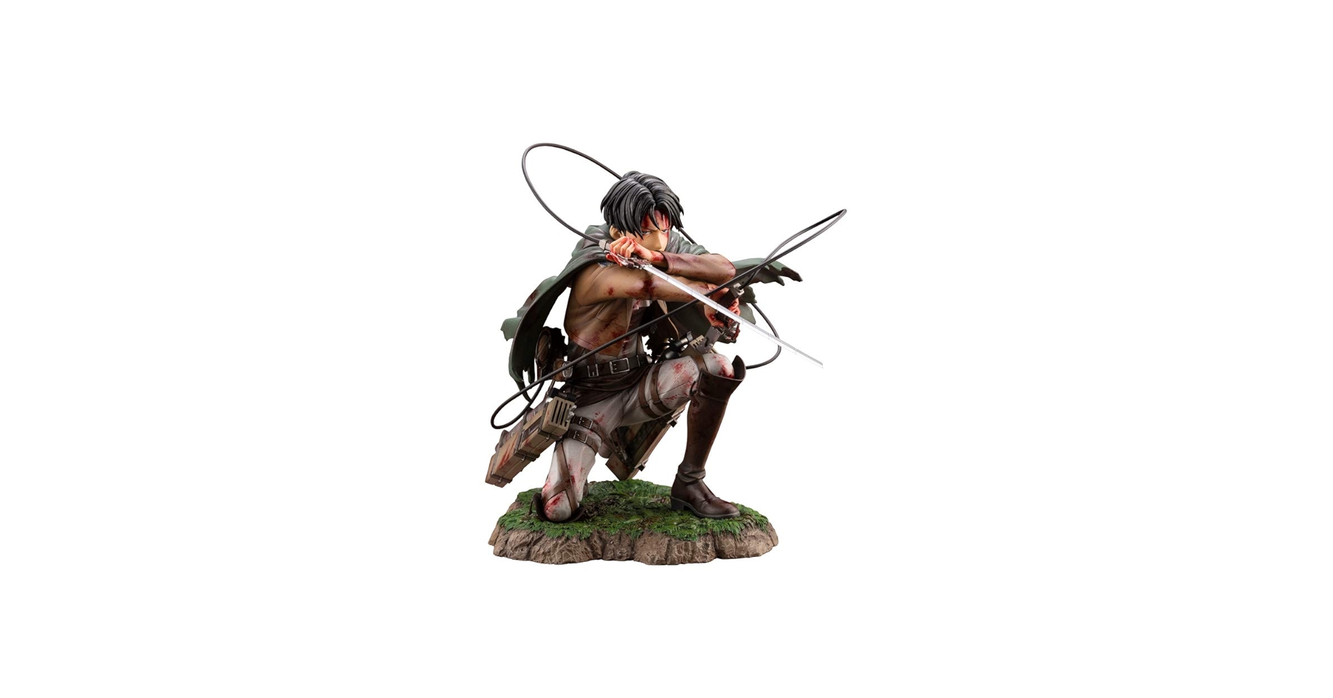 Amazon.com: Attack ON Titan ARTFX J LEVI Fortitude VER